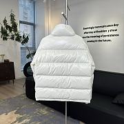 MONCLER | Corduroy Short Down Jacket White - 6