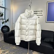 MONCLER | Corduroy Short Down Jacket White - 5