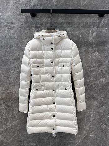 MONCLER | Long Jacket In White Color