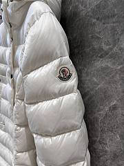 MONCLER | Long Jacket In White Color - 6