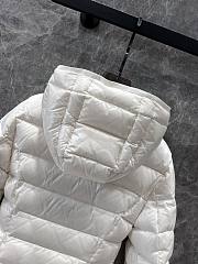 MONCLER | Long Jacket In White Color - 5