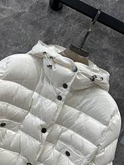 MONCLER | Long Jacket In White Color - 2