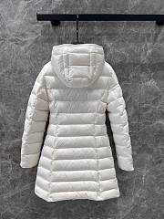 MONCLER | Long Jacket In White Color - 3