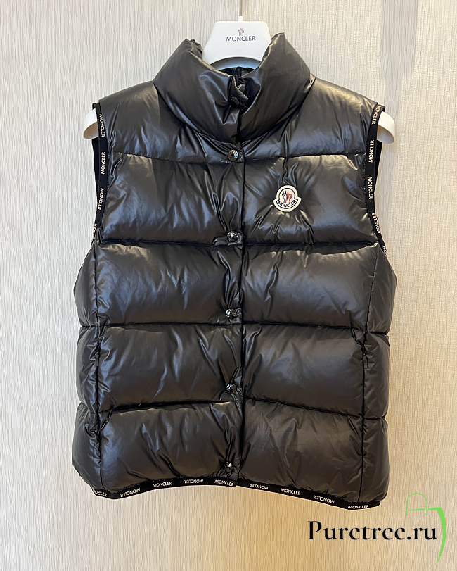 MONCLER | Ghany Down Gilet Black - 1