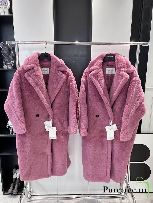 MAX MARA | Teddy Bear Icon coat pink - 1