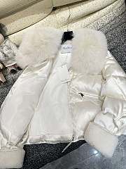 MAX MARA | Short Down Jacket In White - 4