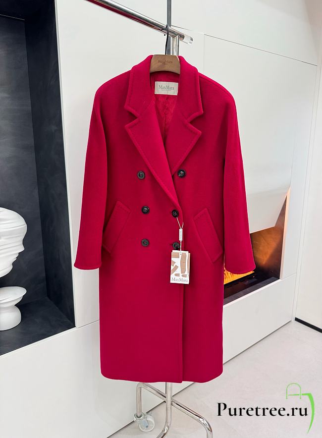 MAX MARA | icon coat madame dark pink - 1