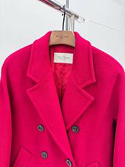 MAX MARA | icon coat madame dark pink - 4