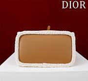 DIOR | Medium Toujours Bag Beige Macrocannage - 6