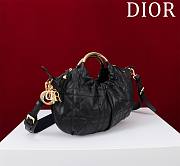 DIOR | Walk in Purse Black Macrocannage Calfskin - 4