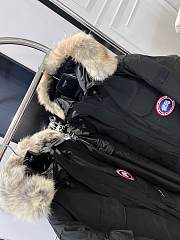 CANADA GOOSE | Expedition Logo Patch Hooded Parka Black - 6