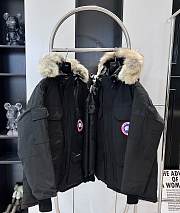 CANADA GOOSE | Expedition Logo Patch Hooded Parka Black - 3