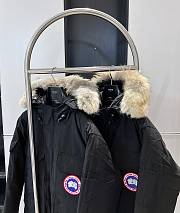 CANADA GOOSE | Expedition Logo Patch Hooded Parka Black - 4