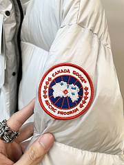 CANADA GOOSE | Cypress Logo Coat In White - 6