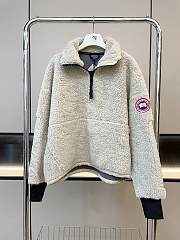 CANADA GOOSE | Faux Fur high-neck jacket gray - 1