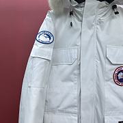 CANADA GOOSE | Citadel Parka Fur Down Jacket In White - 3