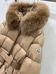 MONCLER | Brasseurs Short Down Jacket Brown  - 2