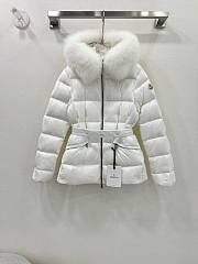 MONCLER | Brasseurs Short Down Jacket White - 1