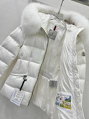 MONCLER | Brasseurs Short Down Jacket White - 6