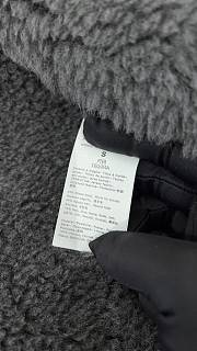 MAX MARA | Teddy Bear Jacket In Dark Gray - 3