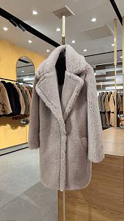 MAX MARA | Teddy Bear Jacket In Dark Beige - 1