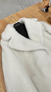 MAX MARA | Teddy Bear Jacket In Dark White - 3