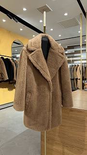 MAX MARA | Teddy Bear Jacket In Dark Brown - 1