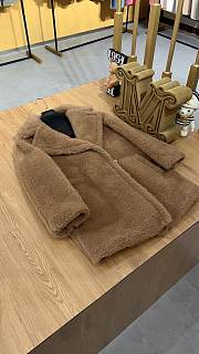 MAX MARA | Teddy Bear Jacket In Dark Brown - 2