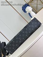 LOUIS VUITTON | Sac Plat Horizontal Zippe Monogram Eclipse - 4