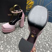 VERSACE | Versace Medusa Platform Sandals Light Pink - 5