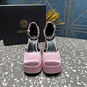 VERSACE | Versace Medusa Platform Sandals Light Pink - 2