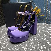 VERSACE | Versace Medusa Platform Sandals Purble - 1