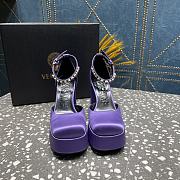 VERSACE | Versace Medusa Platform Sandals Purble - 2