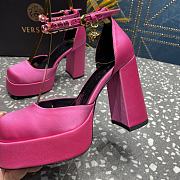 VERSACE | Versace Medusa Platform Sandals Pink - 6