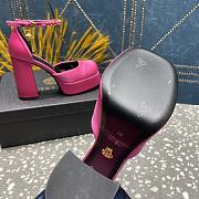 VERSACE | Versace Medusa Platform Sandals Pink - 5