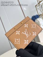 LOUIS VUITTON | Monogram Empreinte Card Holder - 1