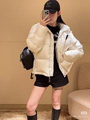 LOUIS VUITTON | Short Down Jacket In White - 3