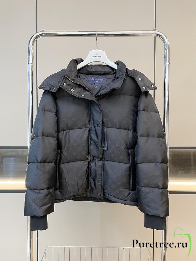 LOUIS VUITTON | Short Down Jacket In Black - 1