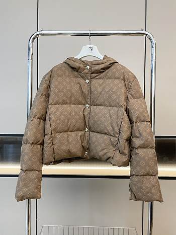 LOUIS VUITTON | Short Down Jacket In Brown