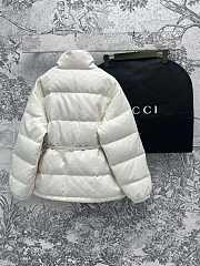 GUCCI | GG24 Down Jacket In White - 4