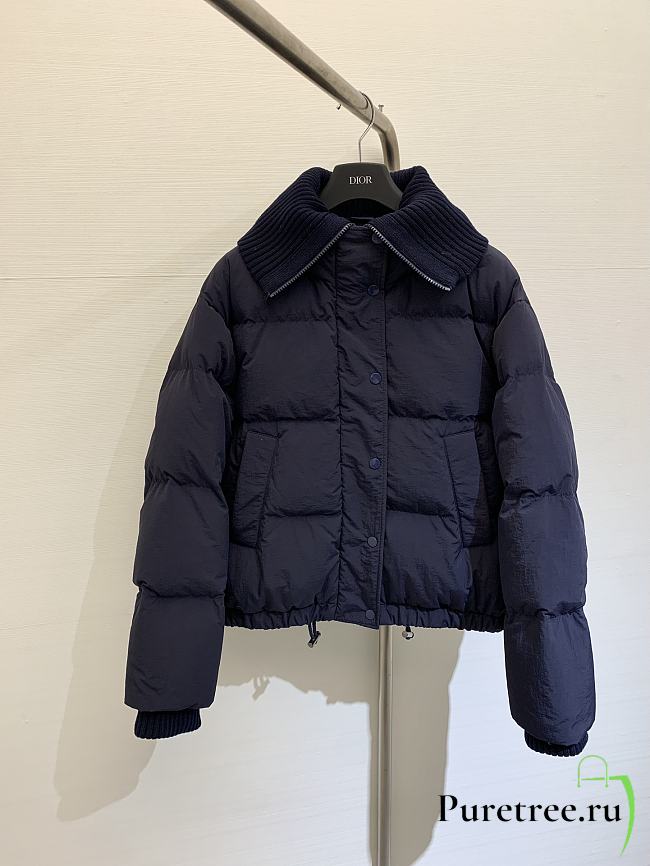 DIOR | Down Jacket In Dark Blue - 1