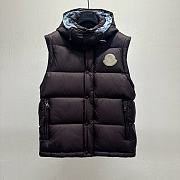 MONCLER | Cyclone High Neck Quilted Jacket Dark Blue - 6