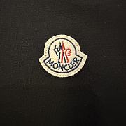 MONCLER | Logo Patch Cotton Sweatshirt Black - 5