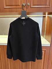 MONCLER | Logo Patch Cotton Sweatshirt Black - 2