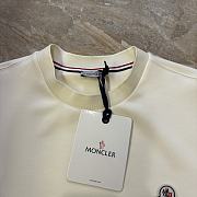 MONCLER | Logo Patch Cotton Sweatshirt White - 6