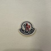 MONCLER | Logo Patch Cotton Sweatshirt White - 3