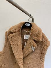 MAX MARA | Teano' teddy vest brown - 3