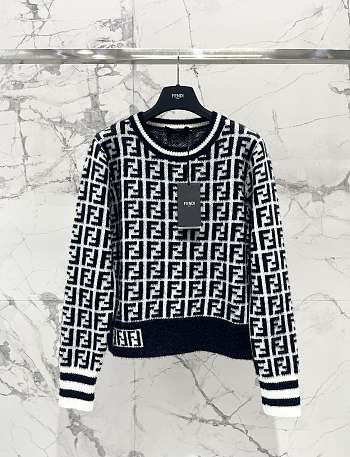 FENDI | FF-jacquard sweater black