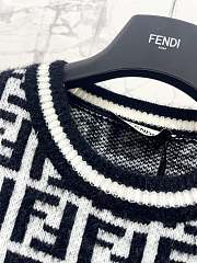 FENDI | FF-jacquard sweater black - 3