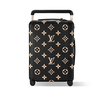 LOUIS VUITTON | Horizon 55 Monogram Empreinte embossed leather black/beige